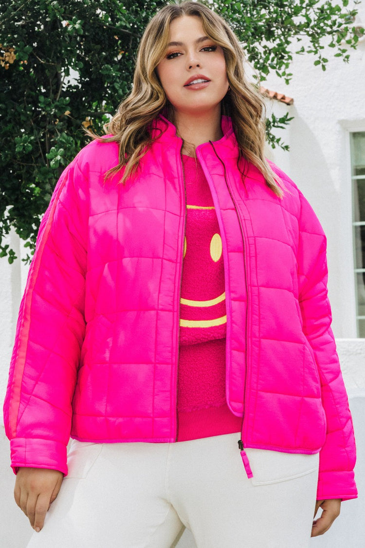 Pinky Promise|Quilted Jacket