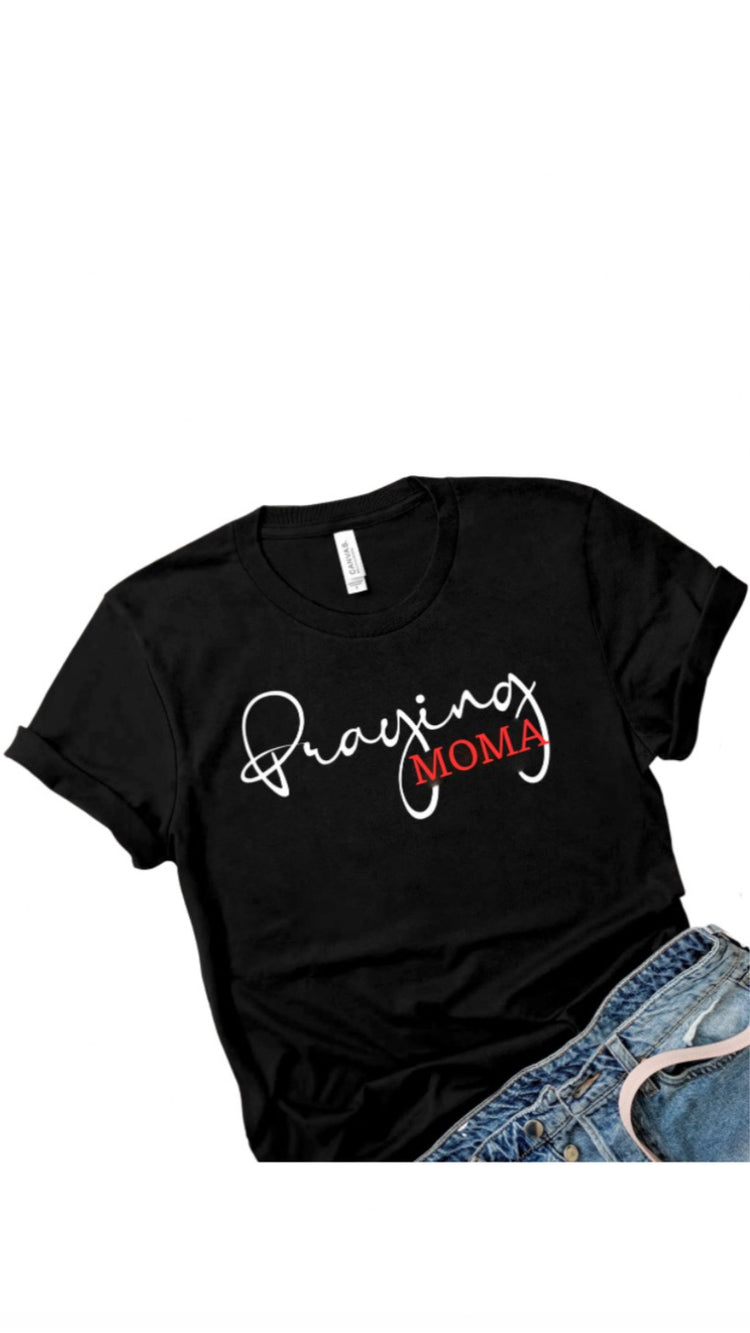 Praying Moma|T-Shirt