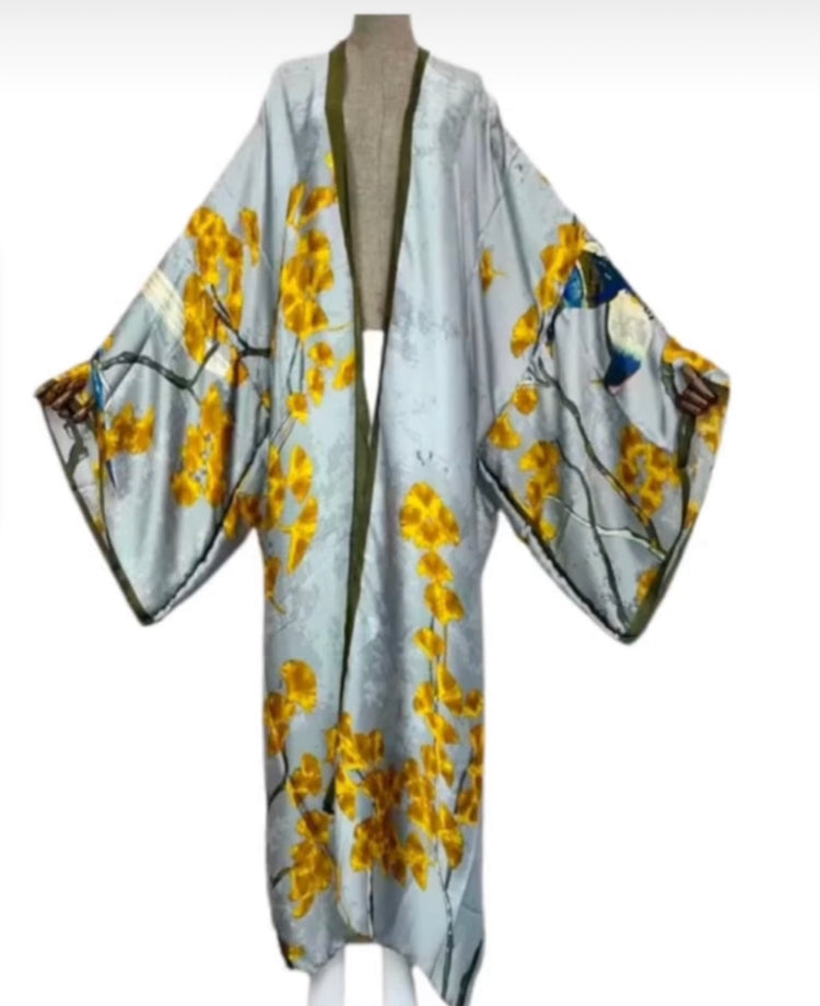 Blossoming Breeze|Kimono